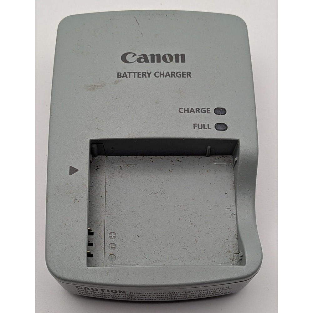 Canon Battery Charger CB-2LY Gray Good Untested NB-6L PowerShot Accessory